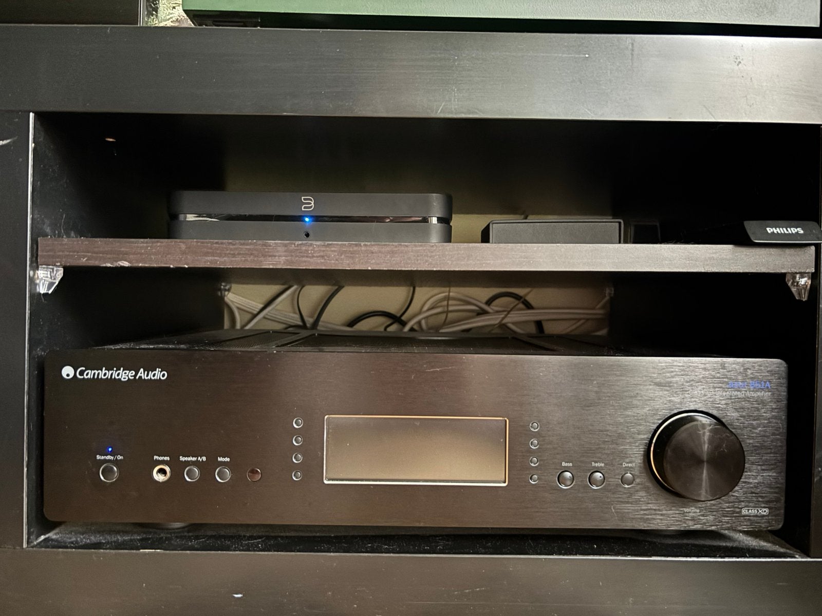Cambridge Audio Azur 851a met B&W 706 s2 en Bluesound Node2i, Ophalen, Zo goed als nieuw