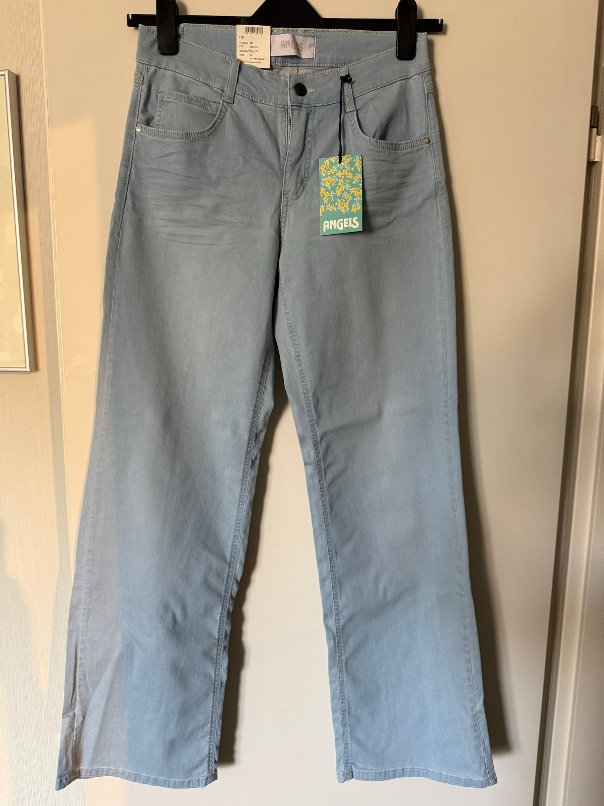 Nieuwe Angels Liz Wide Leg Jeans - Maat 36, Ophalen of Verzenden, Nieuw, Blauw, W28 - W29 (confectie 36)
