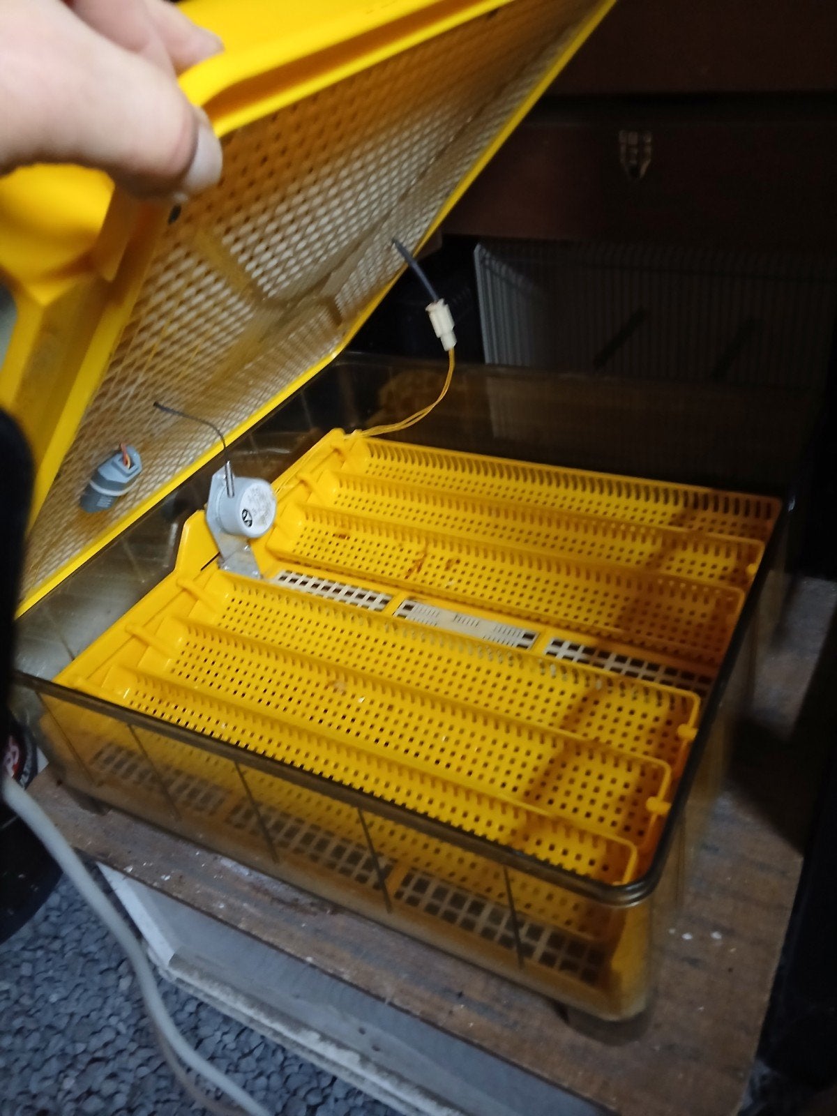 vol automatische broedmachine, Ophalen, Broedmachine