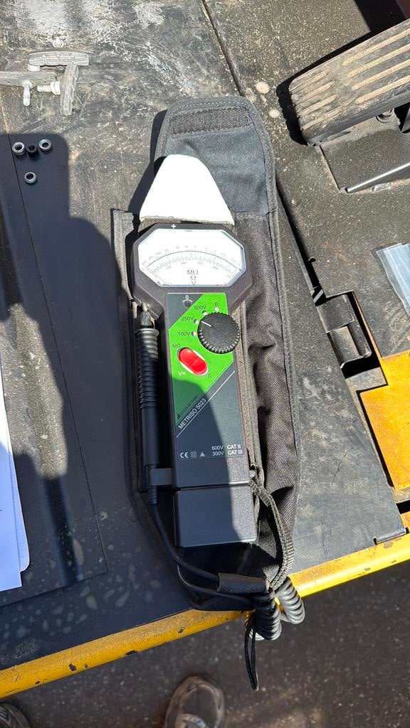 GOSSEN METRISO 5023 isolatieweerstandmeter, Doe-het-zelf en Verbouw, Gossen, Gossen, Ophalen of Verzenden, Zo goed als nieuw
