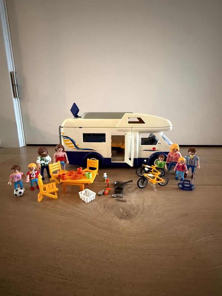 Playmobil camper 4859, Kinderen en Baby's, Speelgoed | Playmobil, Ophalen of Verzenden, Gebruikt, Complete set