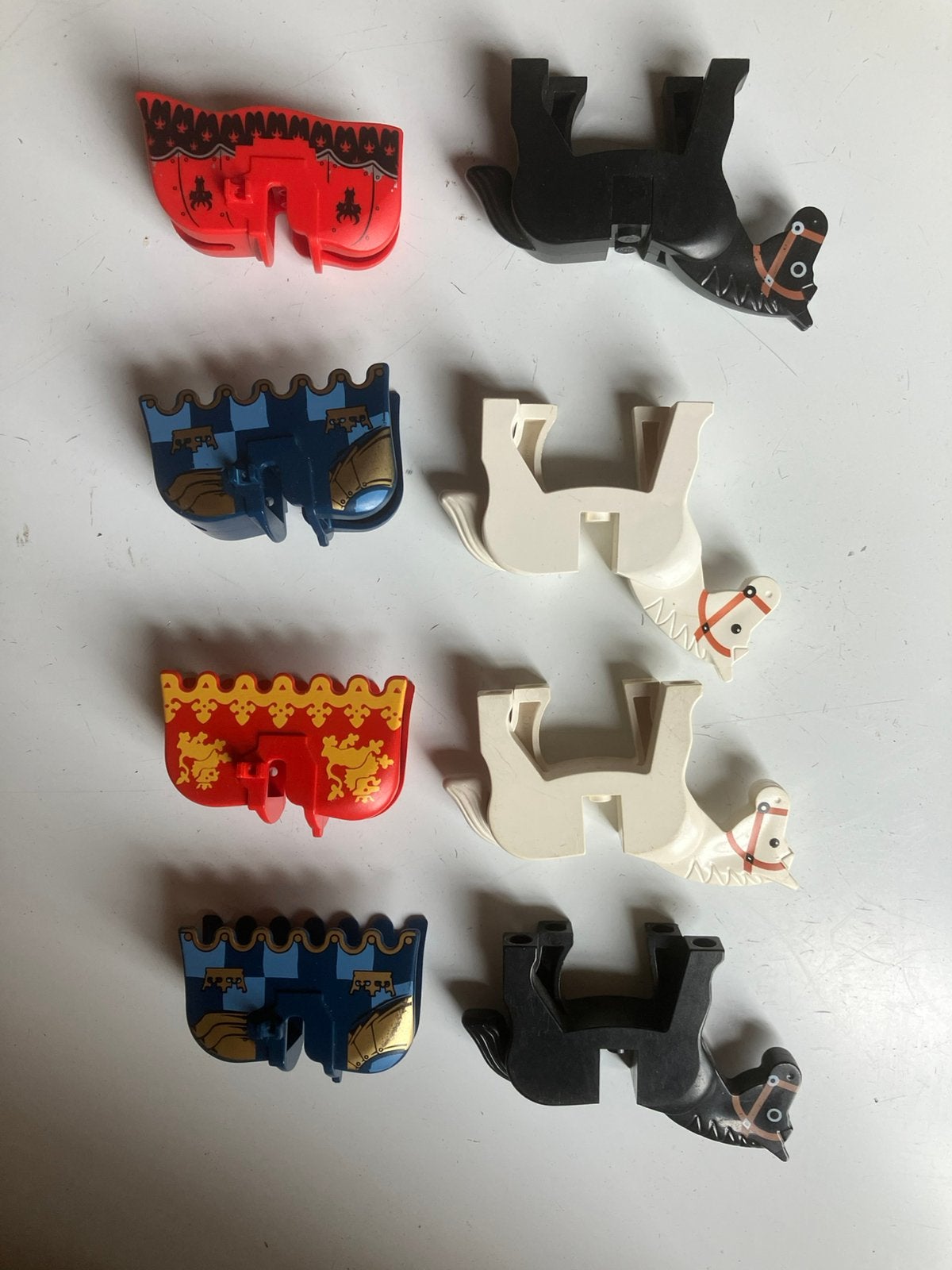 4 paarden lego met kap, Ophalen of Verzenden, Gebruikt