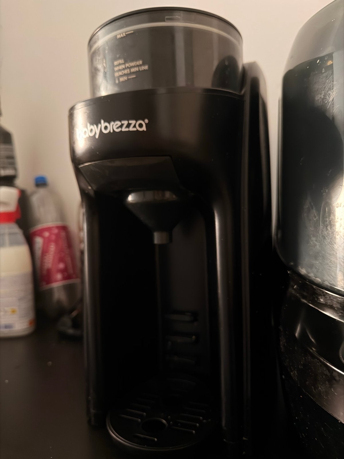 Baby Brezza Formula Pro Advanced zwart black, Zo goed als nieuw, Flessenmaker, Baby Brezza, Ophalen