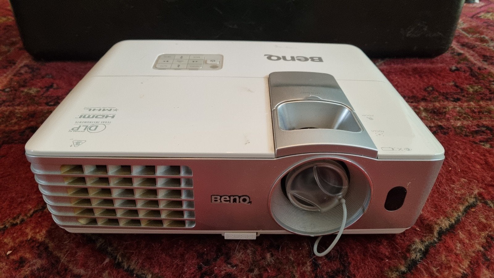 BenQ DLP Projector - Full HD met draagtas, Ophalen of Verzenden, Niet werkend, DLP, Benq