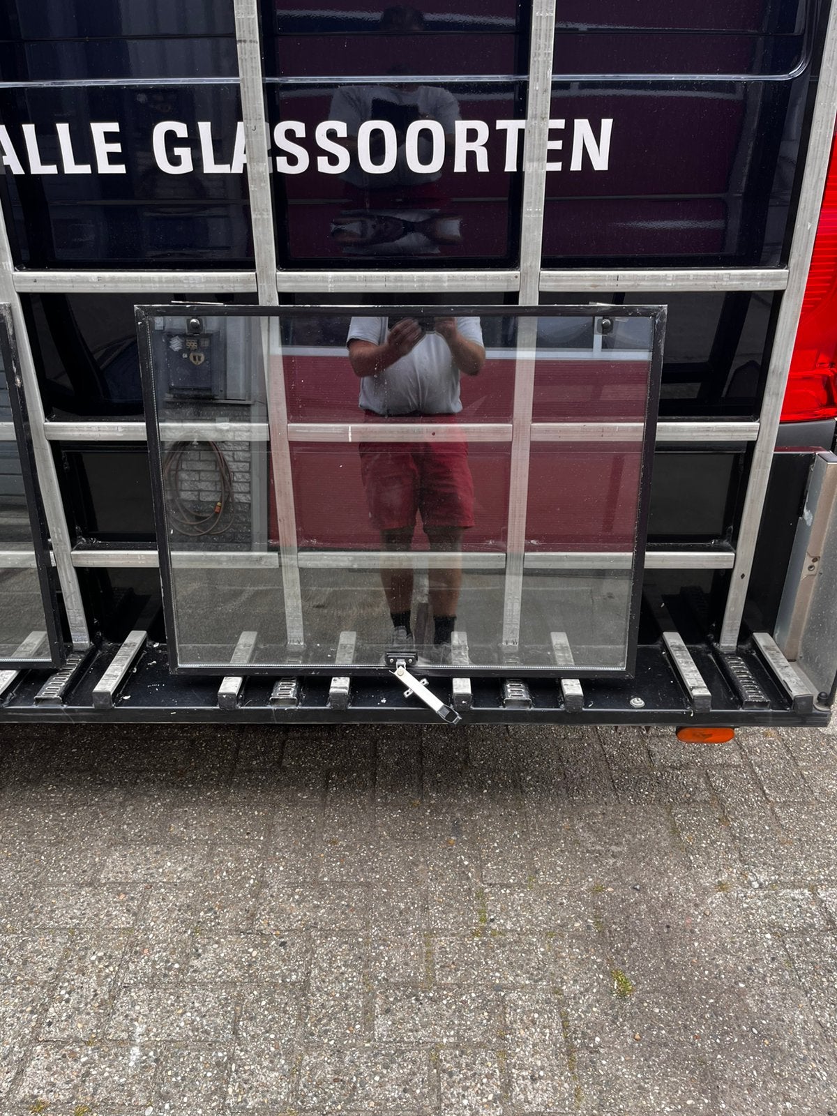 Hardglazen klepramen, Doe-het-zelf en Verbouw, Glas en Ramen, Ophalen of Verzenden, Zo goed als nieuw