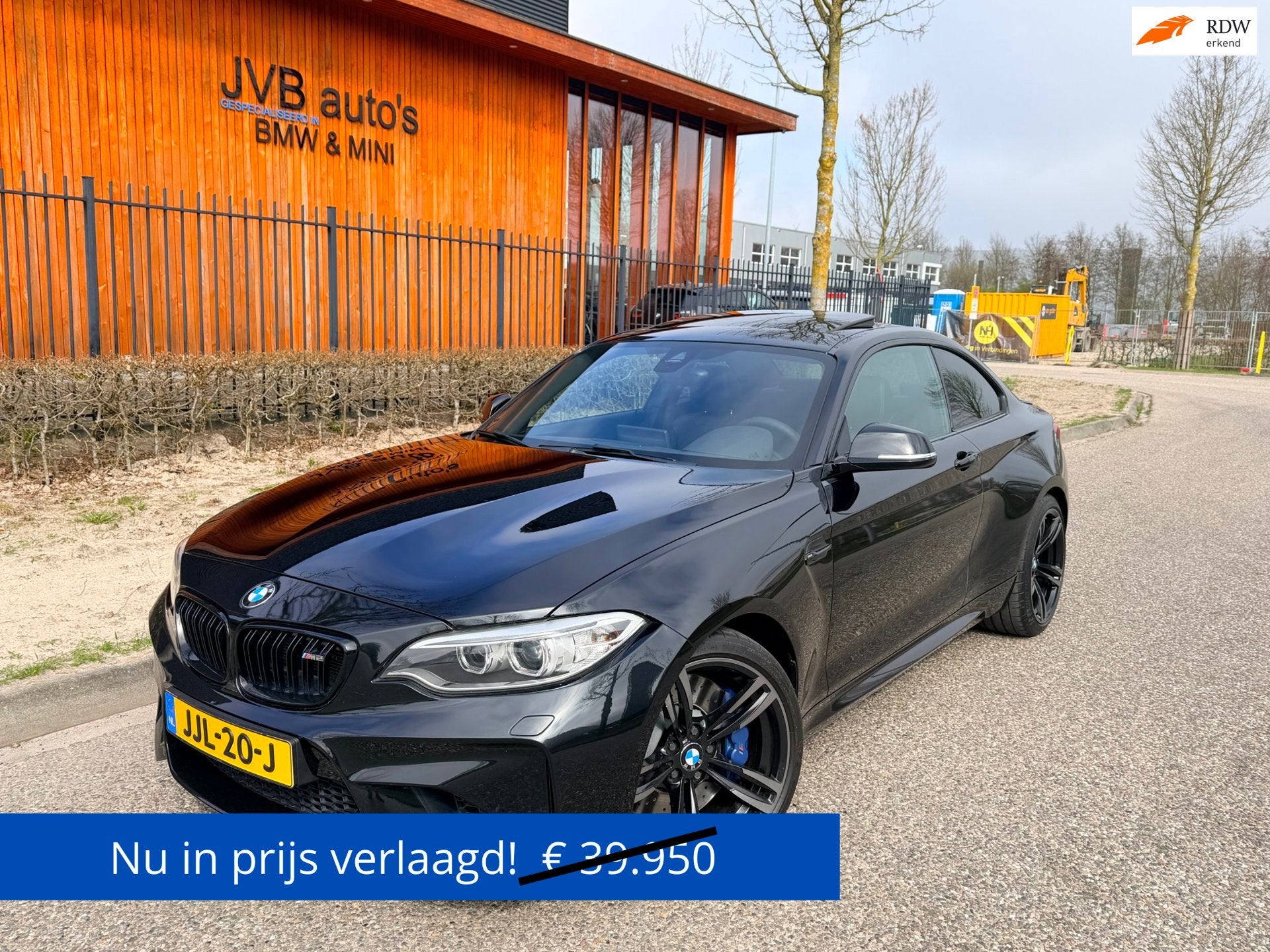 BMW 2-serie Coupé M2 DCT, 1e eigenaar, Schuifdak, memory, H, Auto's, Achterwielaandrijving, Gebruikt, Zwart, 4 stoelen