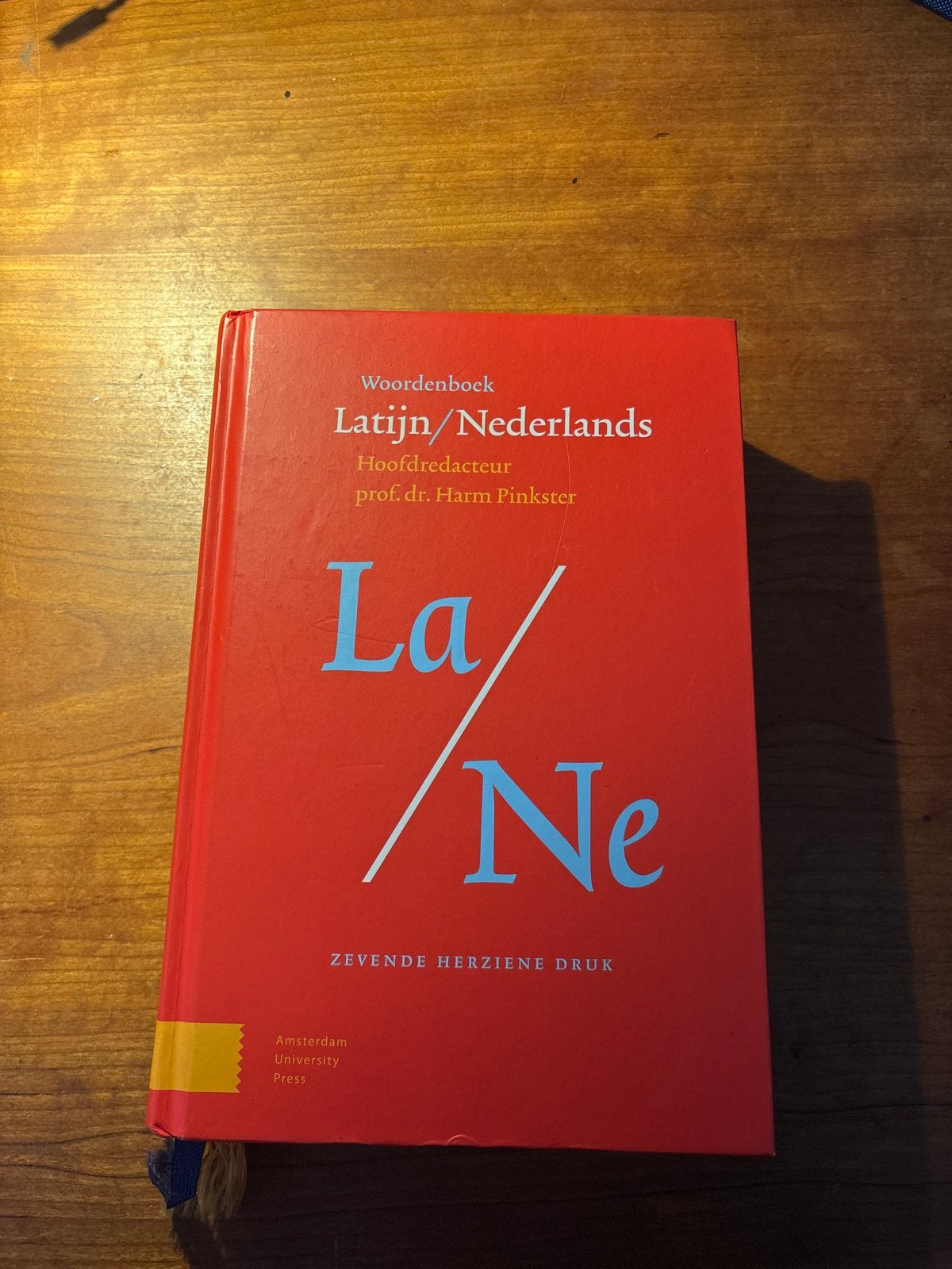Woordenboek Latijn/Nederlands - Harm Pinkster, Boeken, Woordenboeken, Ophalen of Verzenden, Zo goed als nieuw, Overige uitgevers