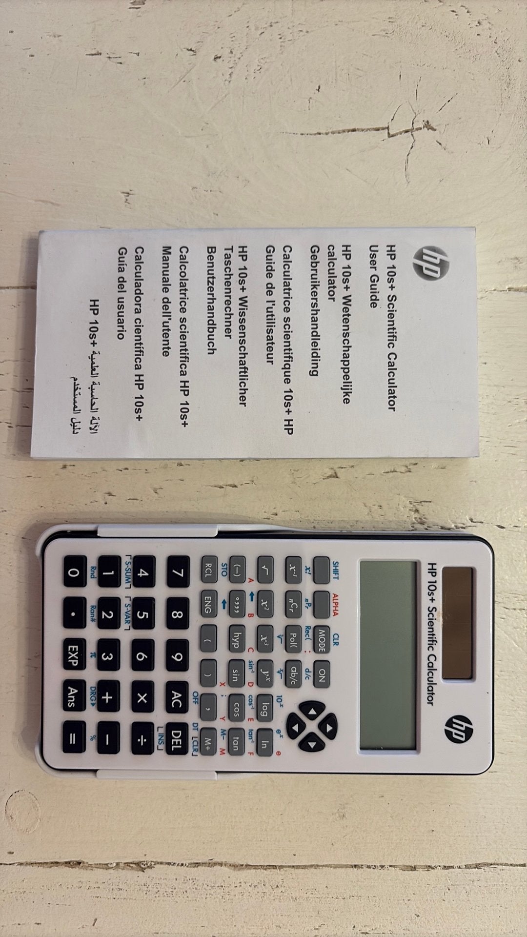 Hewlett Packard rekenmachine HP 10s+ Scientific Calculator, Diversen, Ophalen of Verzenden, Zo goed als nieuw