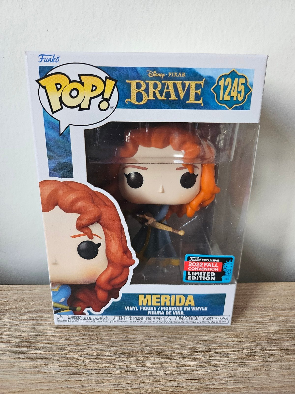 Nieuw: Funko POP! Merida van Brave 1244 + gratis protector, Verzamelen, Verzenden, Nieuw