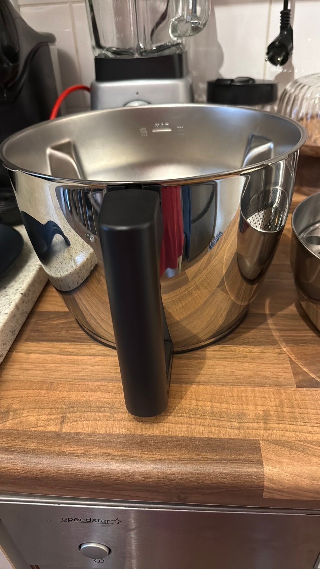 Cook expert magimix rvs kom met universeel mes, Witgoed en Apparatuur, Keukenmixers, 3 tot 4 liter, Ophalen of Verzenden, Nieuw