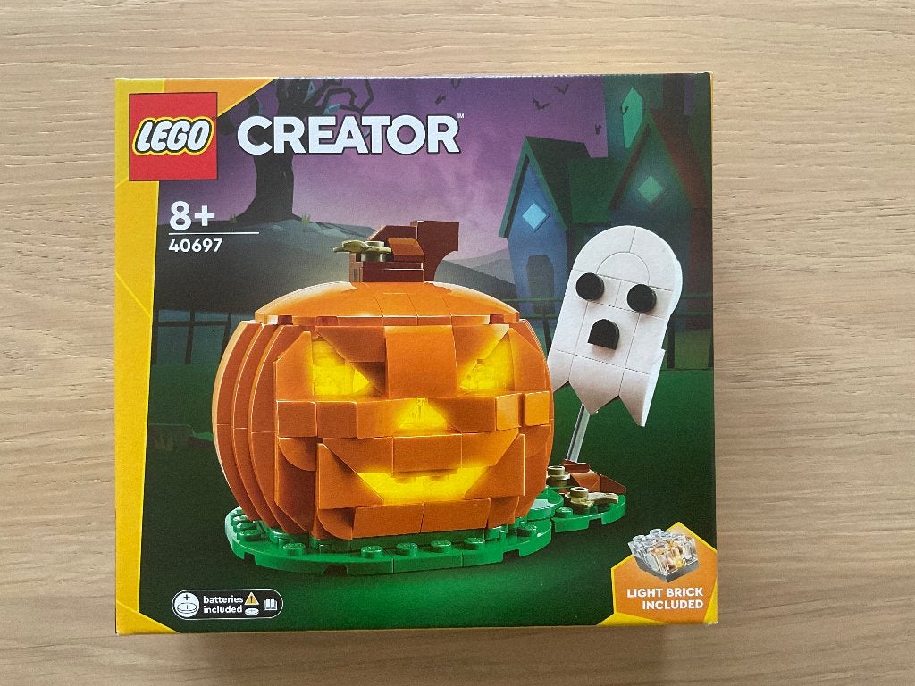 Halloweenpompoen Lego 40697 NIEUW, Lego, Nieuw, Ophalen of Verzenden, Ongeopend/sealed