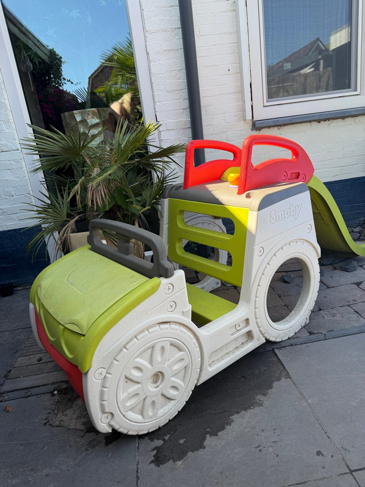 Smoby Glijbaan en Zandbak Auto - 2-in-1 Speelplezier, Ophalen, Gebruikt, Overige typen