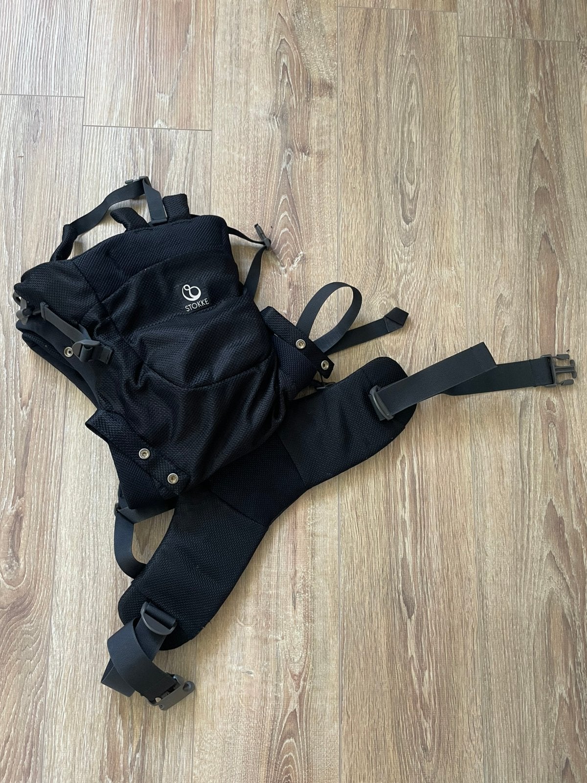 Stokke draagzak, Gebruikt, Buik of Rug, Draagzak, Ophalen