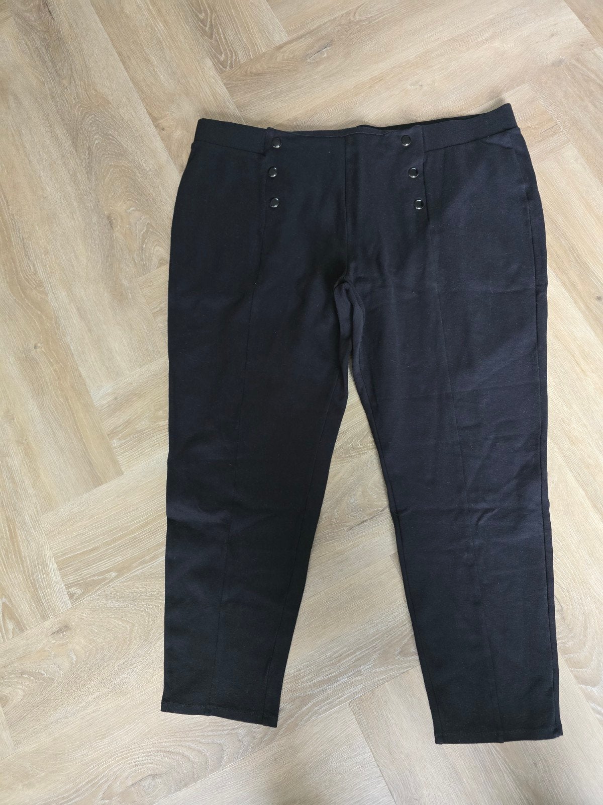 Zwarte tregging MS Mode maat 54, Ophalen, Zwart, Broek of Spijkerbroek