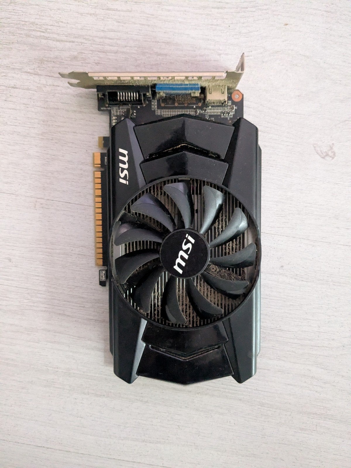 MSI GTX 750ti 2GB, Computers en Software, PCI-Express 3, Gebruikt, HDMI, Ophalen of Verzenden