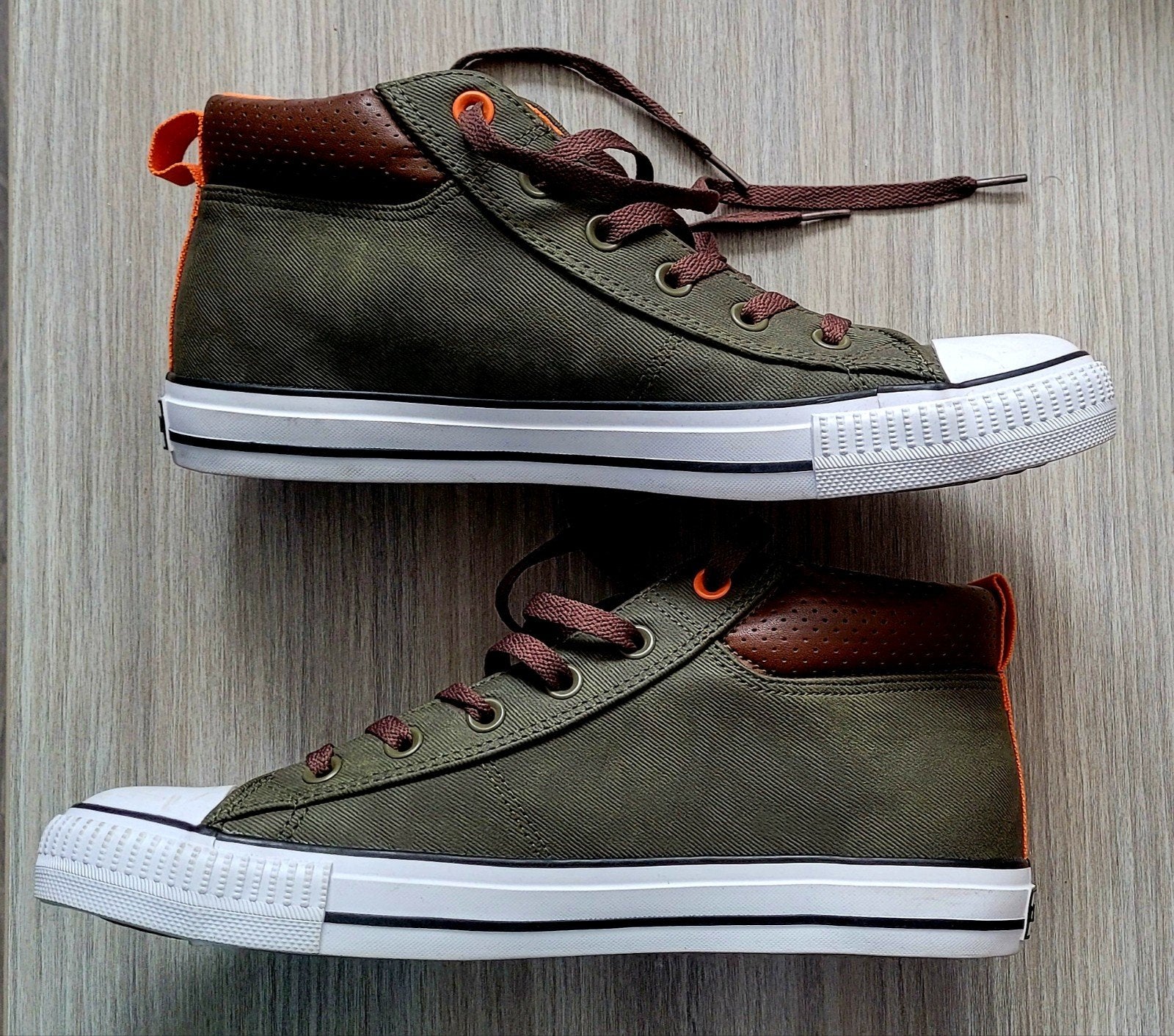 LA Gear Sneakers - Olijfgroen/Bruin/Oranje - Maat 44, Ophalen of Verzenden, Nieuw, Overige kleuren