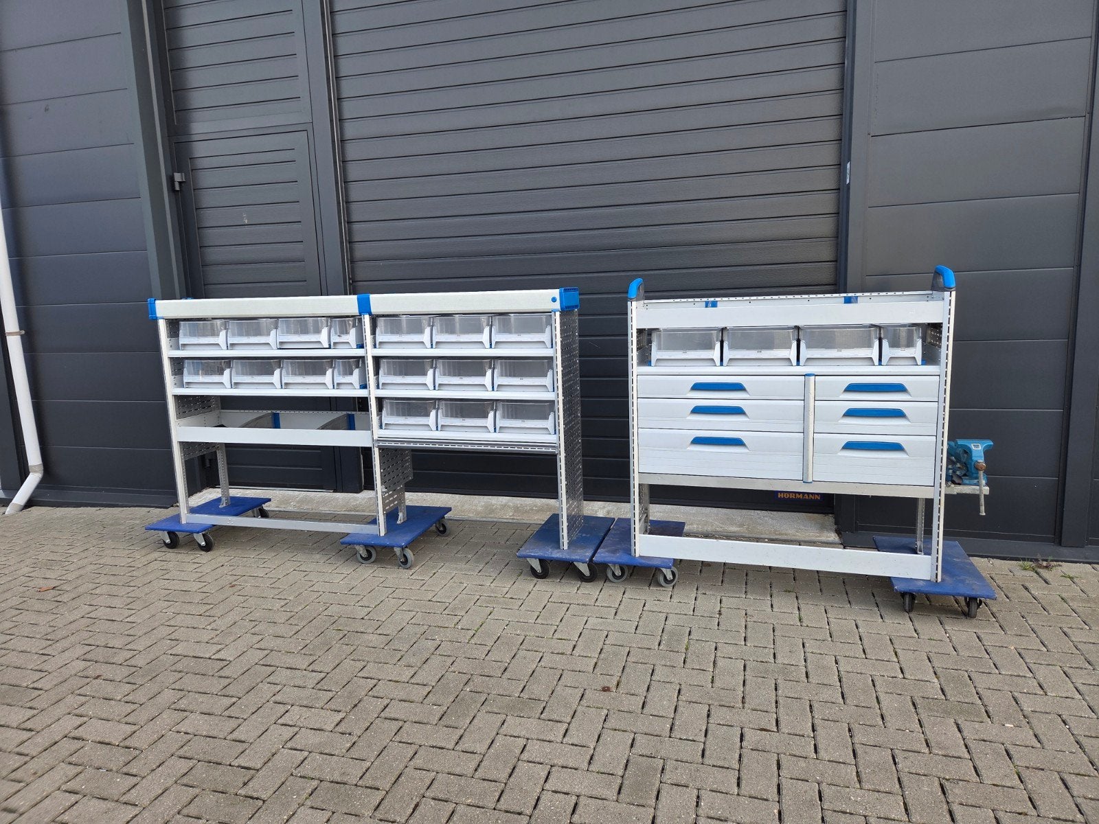 sortimo bedrijfswagen inrichting bedrijfswageninrichting, Ophalen