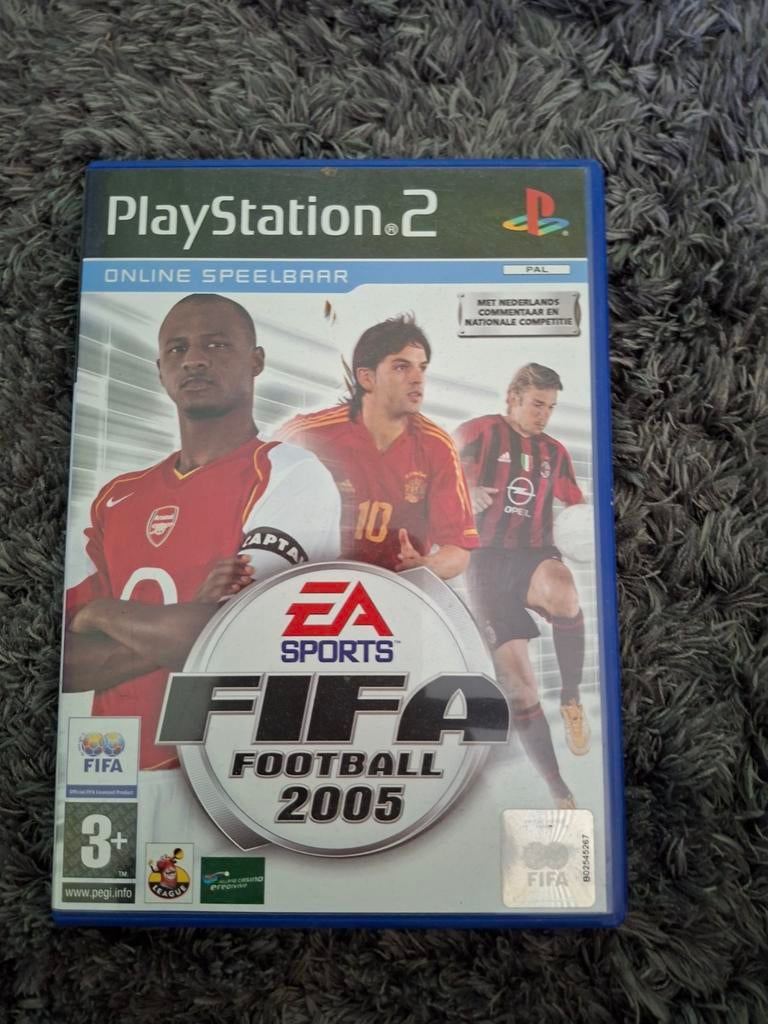Fifa Football 2005 Ps2, Spelcomputers en Games, Ophalen of Verzenden, Zo goed als nieuw, Sport, 3 spelers of meer