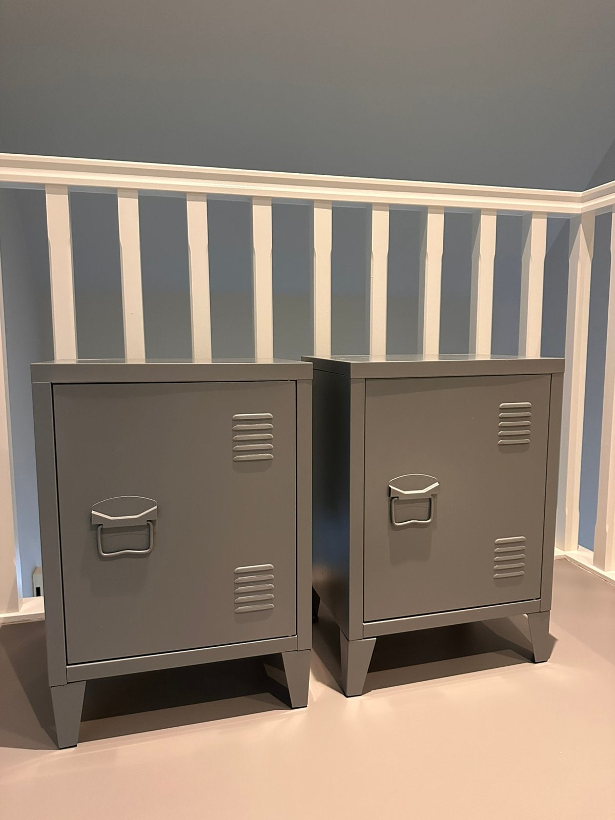 2x locker kastje, Ophalen, Gebruikt