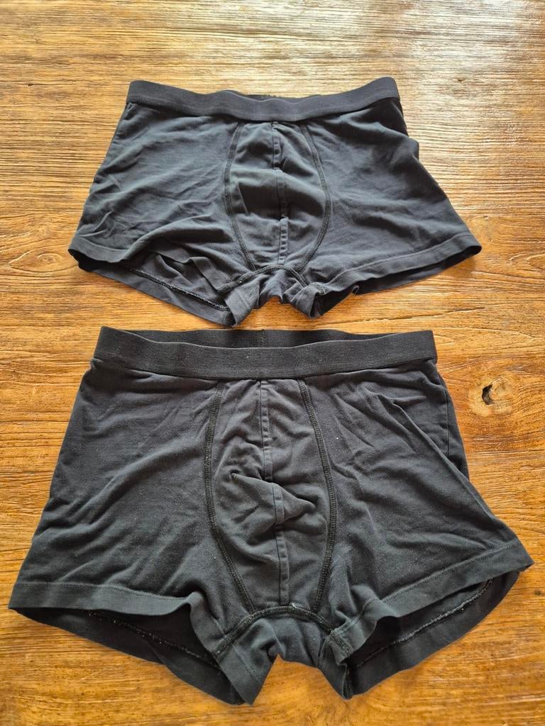 2 zwarte boxershorts Hema maat S, Kleding | Heren, Ophalen of Verzenden, Zwart, Hema, Boxer