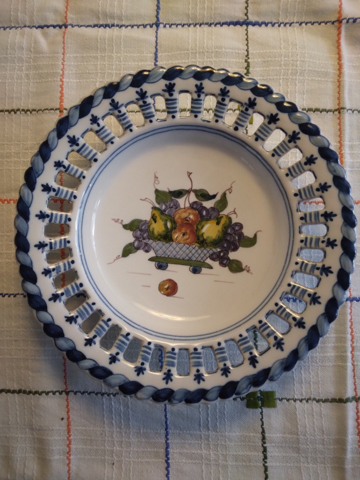Makkum sierbordje, 20cm, perfecte staat, Ophalen of Verzenden