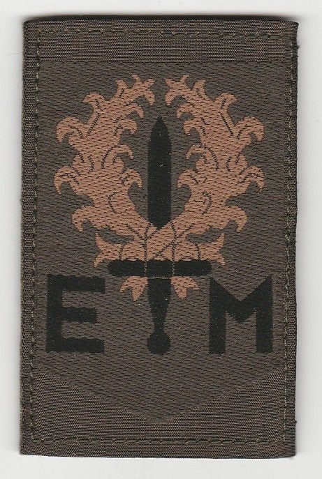 Embleem 1e Divisie 7 december (GVT), Verzamelen, Verzenden, Landmacht, Nederland, Embleem of Badge