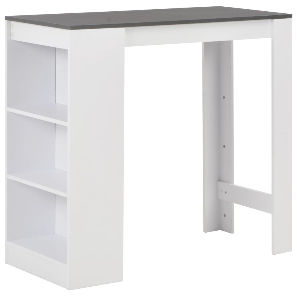 Bartafel met schap 110x50x103 cm wit-nieuw in doos-, ., Nieuw, Ophalen of Verzenden, .