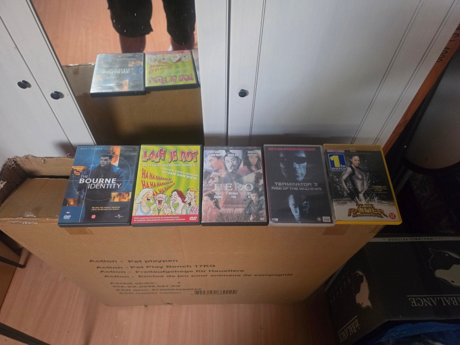 21 x dvd video films compleet zie foto,s., Alle leeftijden, Ophalen, Zo goed als nieuw, Overige genres