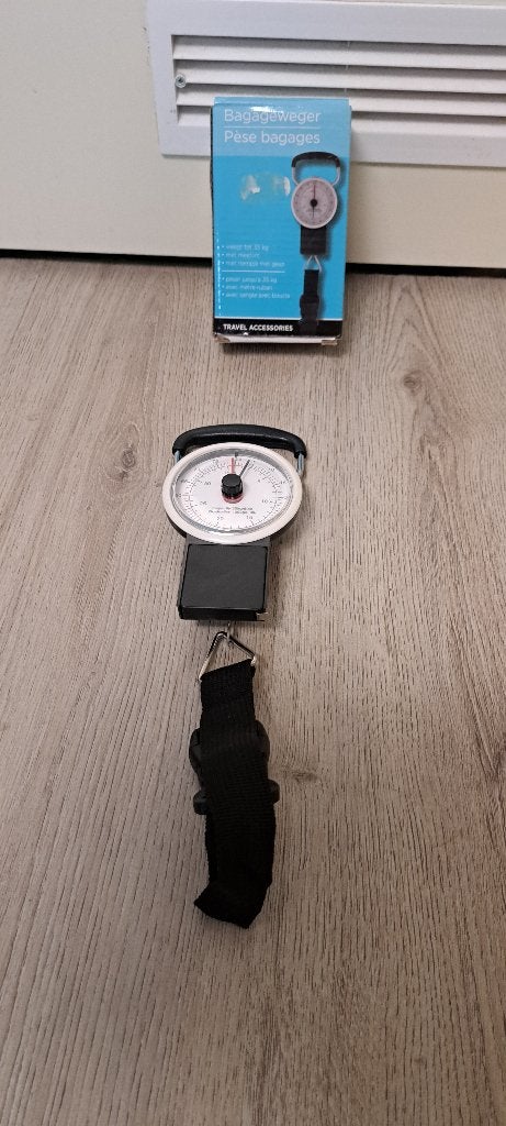 te koop bagage weger tot 35 kilo nieuw in verpakking, Caravans en Kamperen, Ophalen of Verzenden, Nieuw