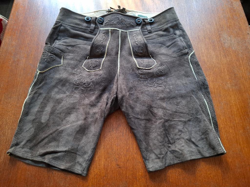 Meindl Lederhose (kurz), Bruin, Ophalen of Verzenden, Gedragen, Meindl