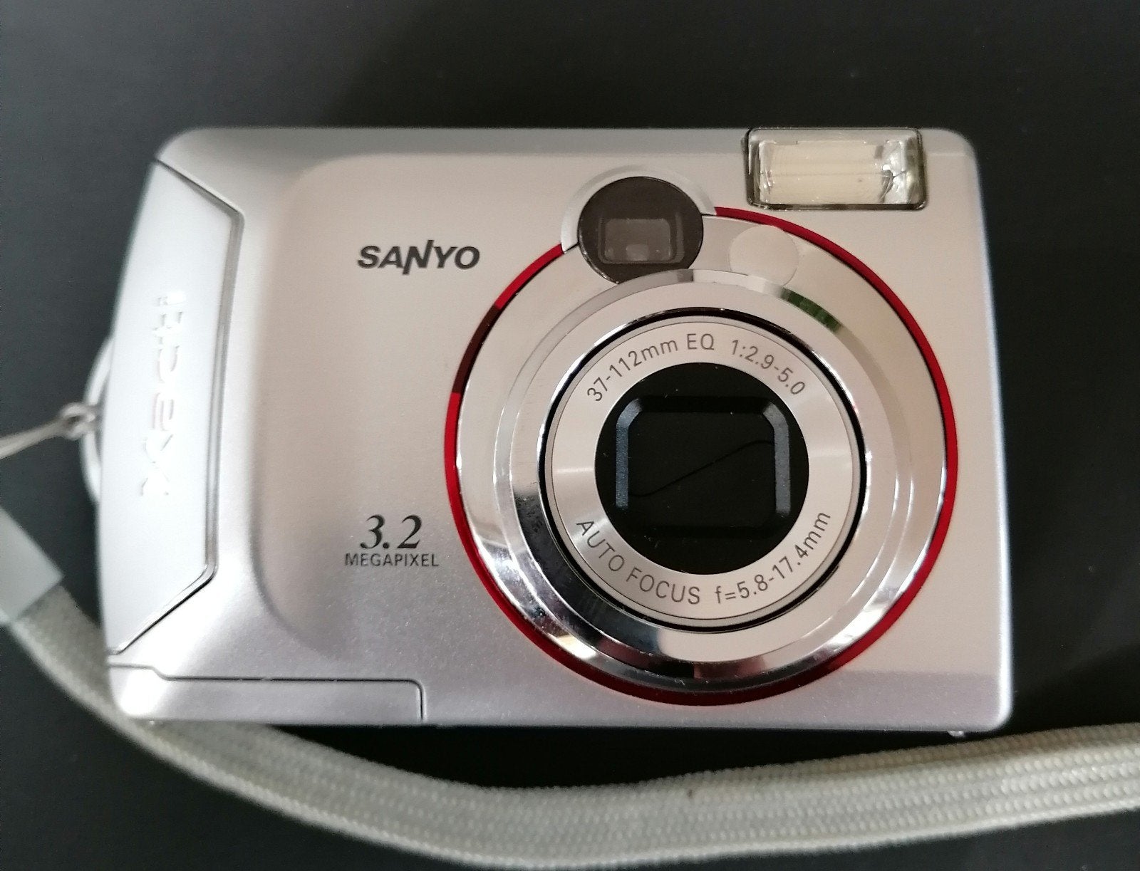 Sanyo Xacti VPC-S3 - Compacte Digitale Camera 3.2 MP, Ingebouwde flitser, Ophalen of Verzenden, Compactcamera, 4 t/m 7 keer