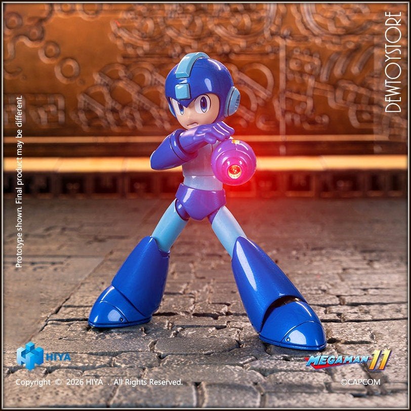 [Pre-order] Hiya Toys - EBM0481 Mega Man 11 - Rockman, Verzenden, Nieuw