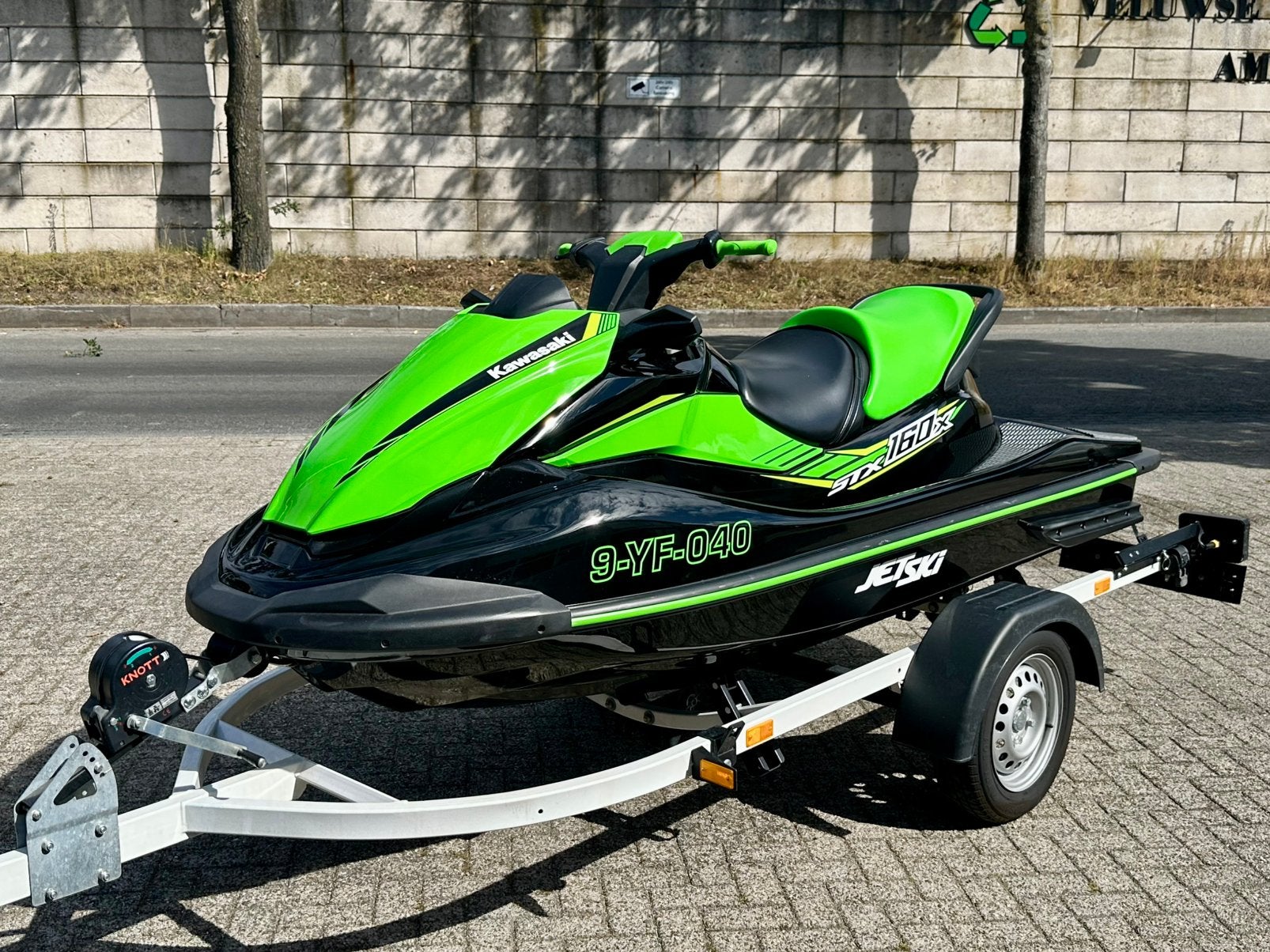 Kawasaki stx 160  bwjr 2022 75 uur, Watersport en Boten, Jetski's en Waterscooters, Ophalen of Verzenden, Zo goed als nieuw, Benzine