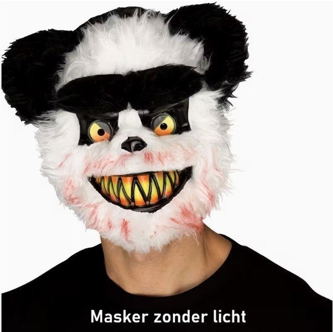 Nieuwe Halloween masker Panda / beer, Ophalen, Nieuw, Feestartikel, Halloween of Griezel