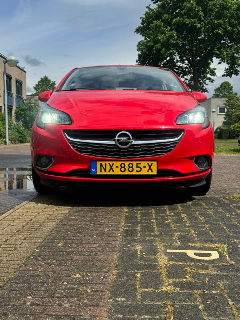 Opel Corsa 1.0T 66KW/90PK 5D 2017 airco navigatie cruise/lim, Auto's, Voorwielaandrijving, 49 €/maand, Origineel Nederlands, 1200 kg