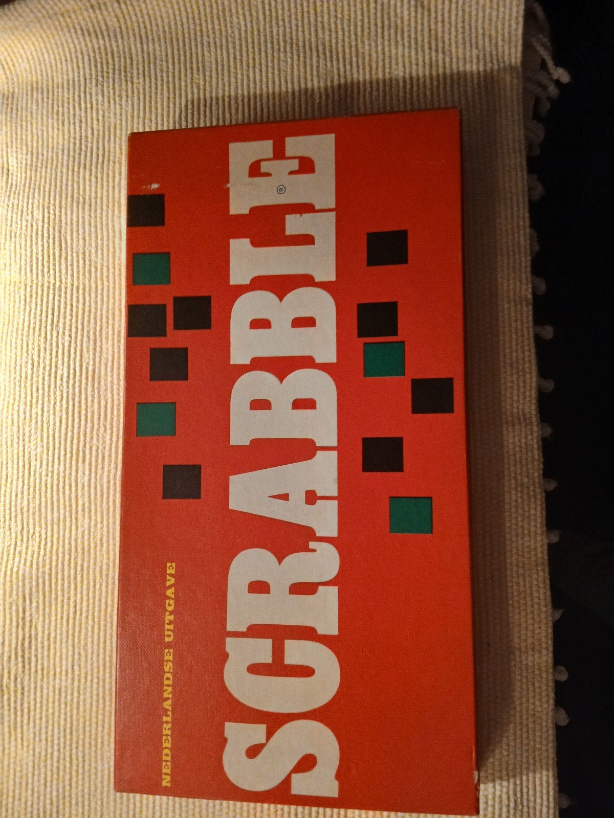 Scrabble Bordspel - Nederlandse Uitgave, Een of twee spelers, Ophalen of Verzenden, Gebruikt, J.W. Spear & Sons