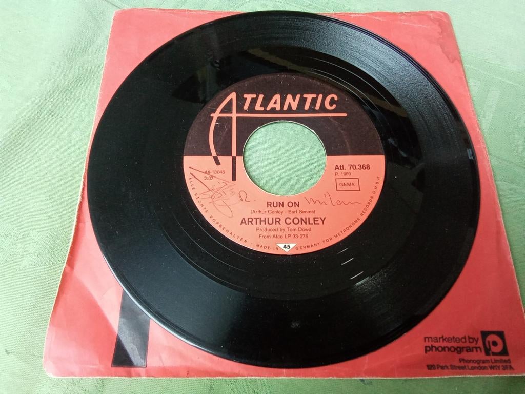 Arthur Conley         Run on, Gebruikt, Verzenden, 7 inch, Single