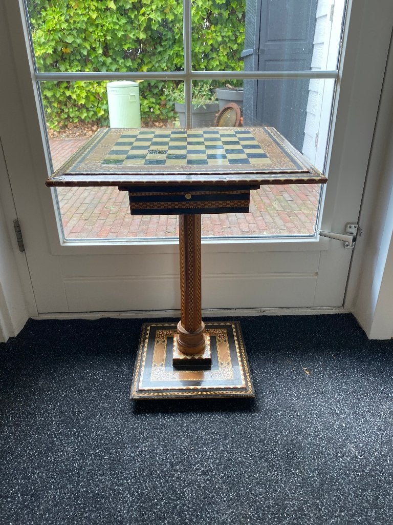 schaaktafel schaakspel, Hobby en Vrije tijd, Ophalen of Verzenden, Gebruikt