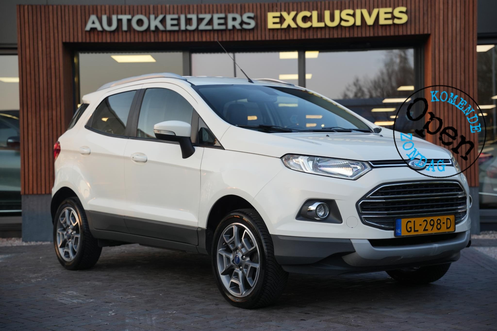 Ford EcoSport 1.0 EcoBoost Titanium Keyless Leer PDC Clima N, Voorwielaandrijving, 125 pk, Gebruikt, Ecosport