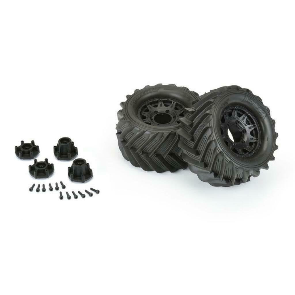 Demolisher 2.8 All Terrain Tires Mounted on Raid Black 6x30, Hobby en Vrije tijd, Ophalen of Verzenden, Nieuw