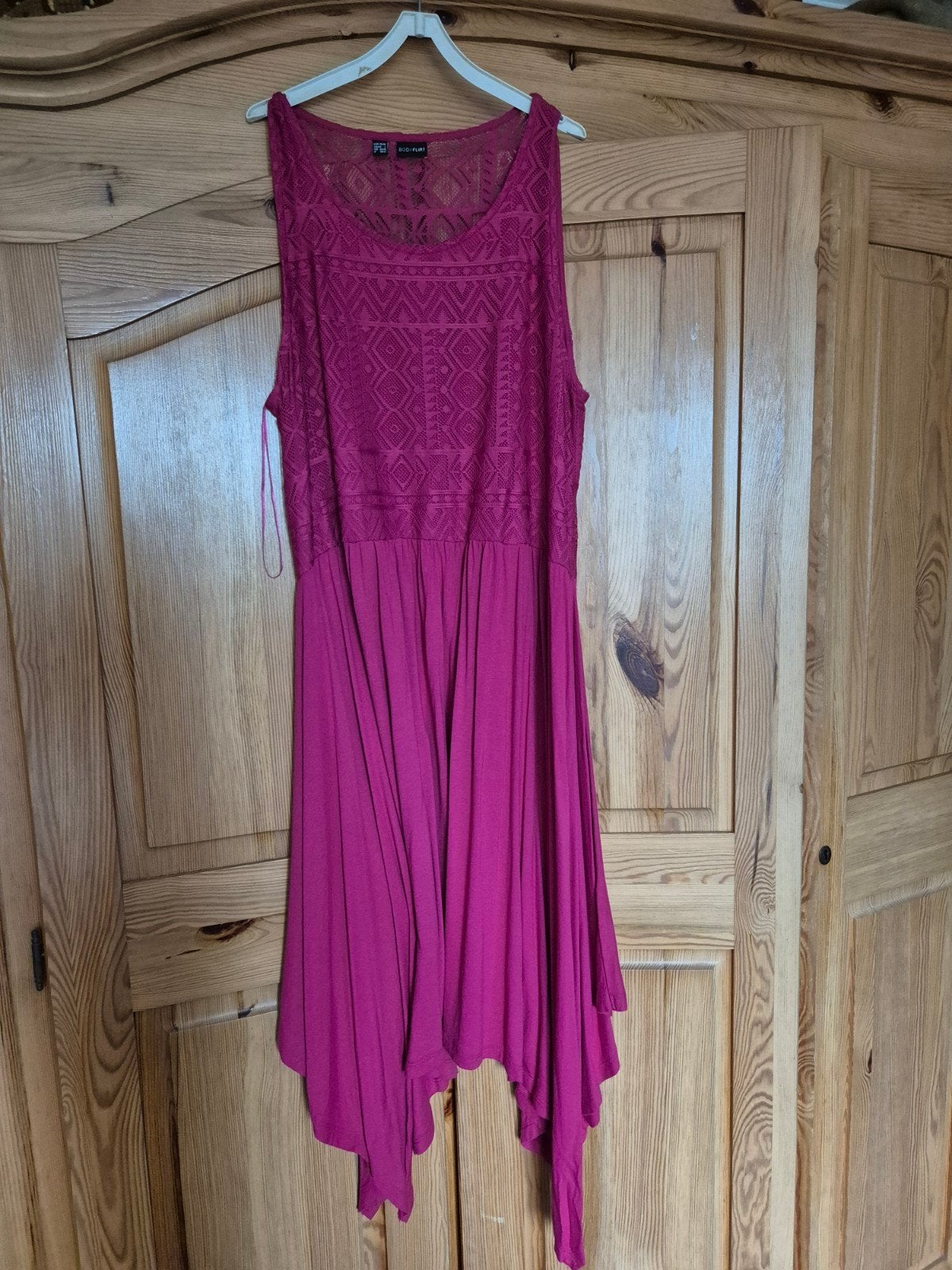 leuke fleurige jurk, Ophalen of Verzenden, Zo goed als nieuw, Maat 42/44 (L), Roze