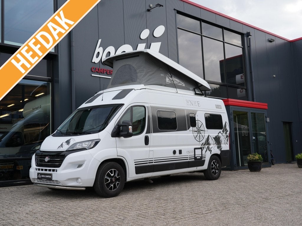 Bürstner Campeo 600 Met Hefdak, Caravans en Kamperen, Buscamper of Camperbus, Fiat, 6 tot 7 meter, Bedrijf