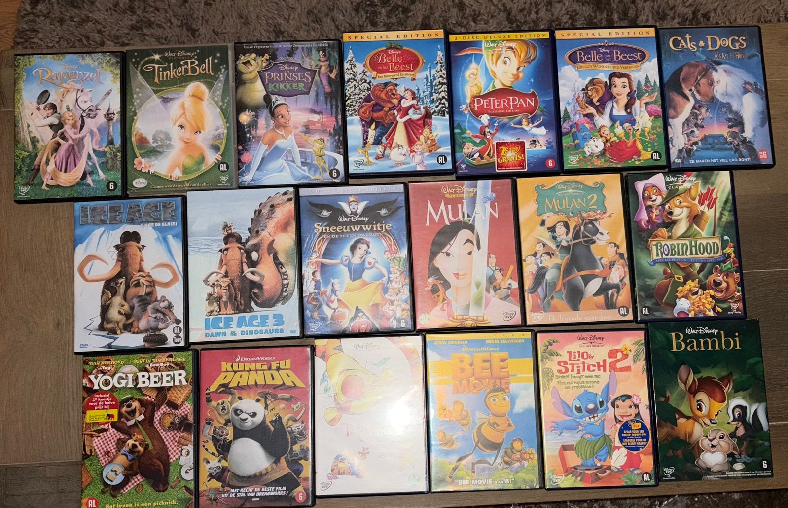 Disney dvd’s, Alle leeftijden, Ophalen of Verzenden, Zo goed als nieuw