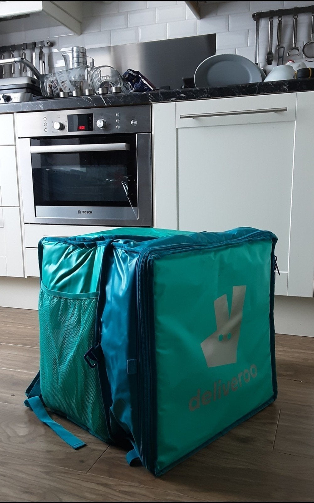 Deliveroo tas cooltas maaltijdbezorgtas ubereats, Ophalen of Verzenden, Zo goed als nieuw
