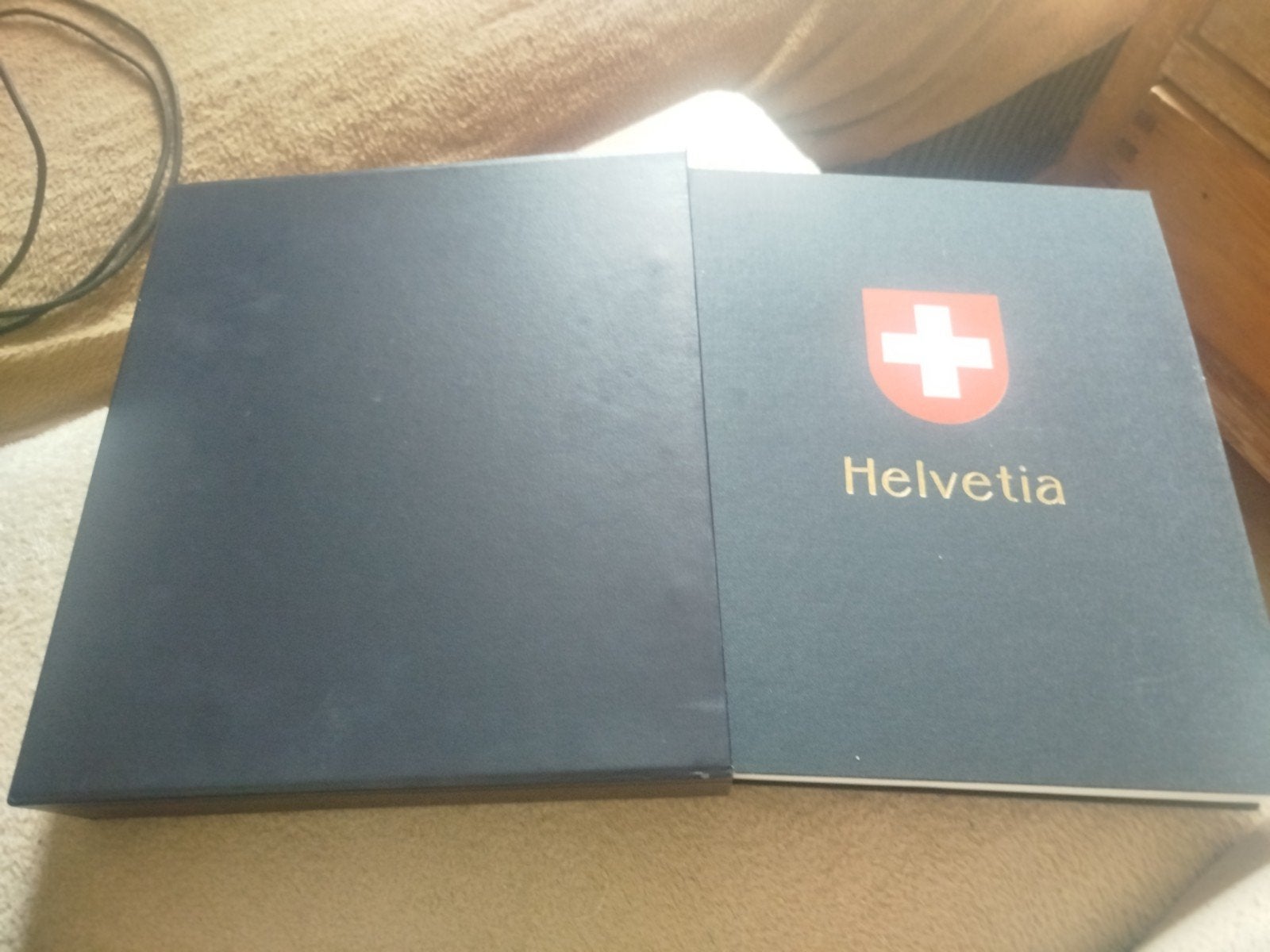 Helvetia postzegelalbum - DAVO, Ophalen of Verzenden, Na 1940, Gestempeld