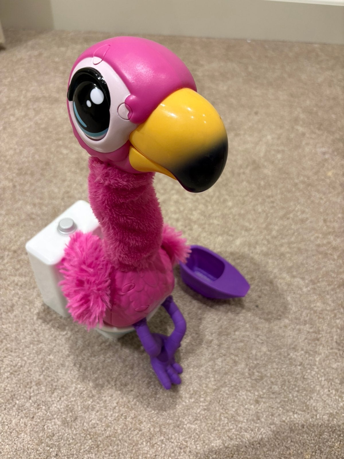 Poepende flamingo, Ophalen of Verzenden, Gebruikt, Jongen of Meisje