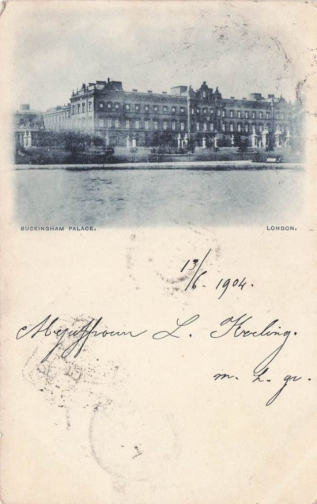 702-312-049 Buckingham Palace London, Verzenden, Voor 1920, Engeland