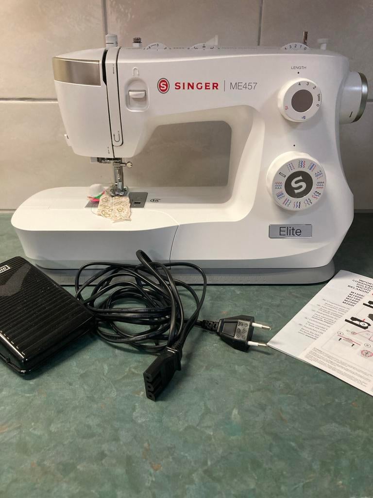 Singer ME457 Naaimachine - Zo goed als nieuw, Ophalen of Verzenden, Zo goed als nieuw, Naaimachine, Singer