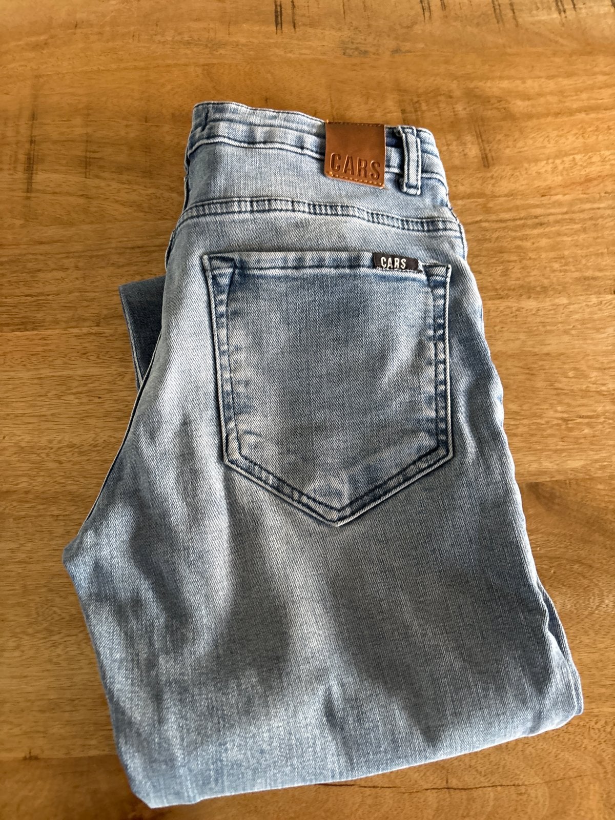 2 heren jeans: Cars (nieuw) en Smog (z.g.a.n.), Ophalen of Verzenden, Zo goed als nieuw, Blauw, W32 (confectie 46) of kleiner