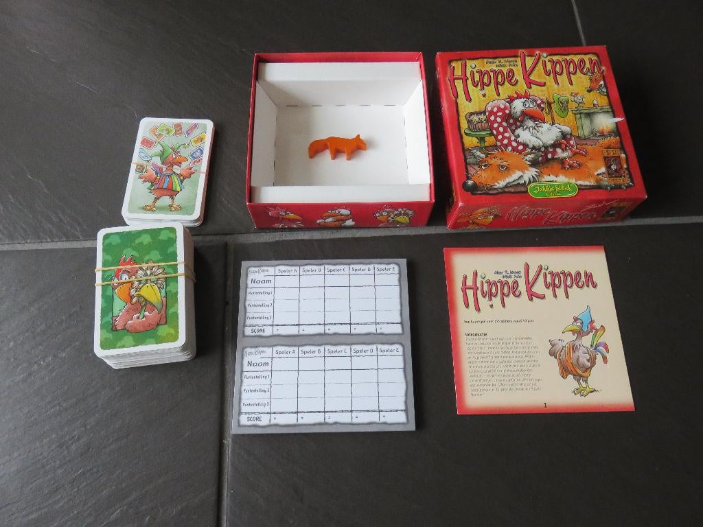 Hippe Kippen, Jakkie&Bak vanaf 10 jaar. Als nieuw, Hobby en Vrije tijd, Ophalen of Verzenden, Zo goed als nieuw